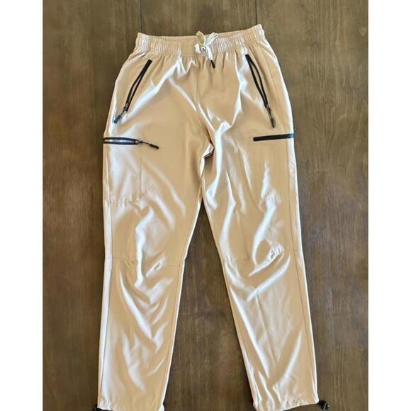 URBEST Pants - Women’s URBEST Beige Stretch Jogger Pants XS Techwear Style